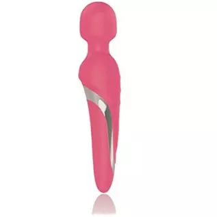 Pretty Love Michael Heating Body Wand - 7 Functions of Vibration - Heatable up to 48 C / 118.4 F Sex Toy, Pink Pretty Love Michael Heating Body Wand - 7 Functions of Vibration - Heatable up to 48 C / 118.4 F Sex Toy, Pink