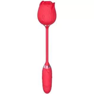 Rose Telescopic Vibrator