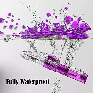 Steel Ball 360° Rotation Rabbit Adult Toy Vibrator Butterfly Clitoral Stimulator, Realistic Dildo Telescopic Excite G spot 12 Po Steel Ball 360° Rotation Rabbit Adult Toy Vibrator Butterfly Clitoral Stimulator, Realistic Dildo Telescopic Excite G spot 12 Po