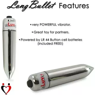 LeLuv Rabbit Vibrator Waterproof Bath Time Bunny Bundle with Pointed Chrome Mini Bullet Massager Blue LeLuv Rabbit Vibrator Waterproof Bath Time Bunny Bundle with Pointed Chrome Mini Bullet Massager Blue