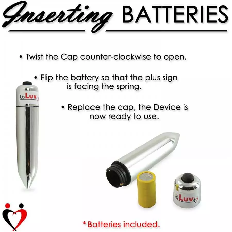 LeLuv Rabbit Vibrator Waterproof Bath Time Bunny Bundle with Pointed Chrome Mini Bullet Massager Blue