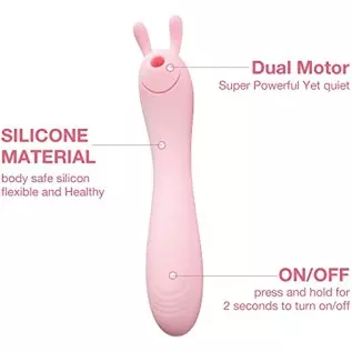 Rabbit Sucking Vibrator Silicone G-spot Female masturbator Soft Adult Erotic Thrusting Female Products