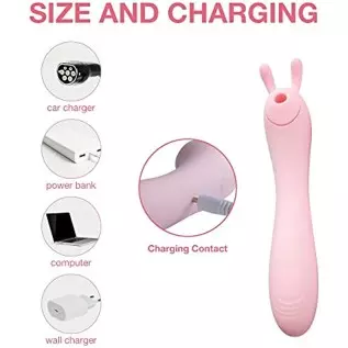 Rabbit Sucking Vibrator Silicone G-spot Female masturbator Soft Adult Erotic Thrusting Female Products