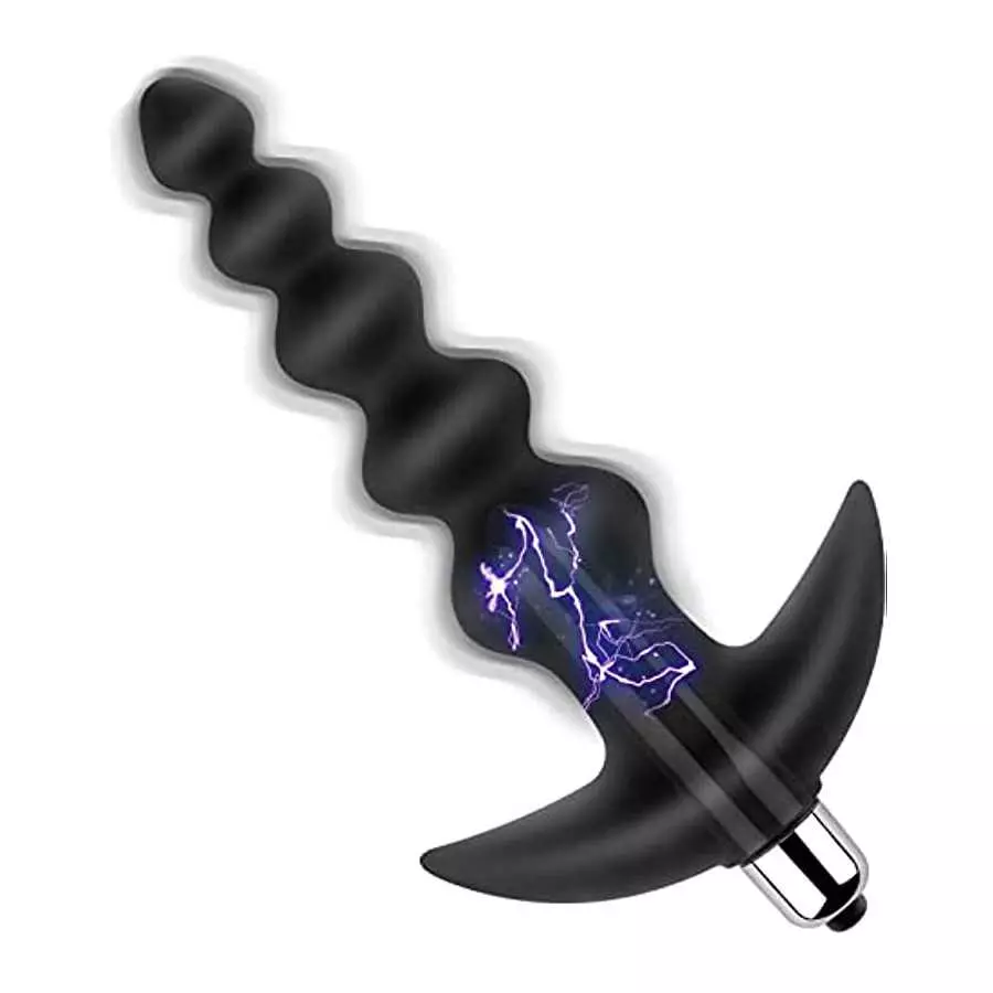 for Male Masturbation Sex Bullet Anal Vibrator Prostate Massager, Sex Toys 10 Modes Anal Plugs, Male Dildo G-spot Vibrator Adult