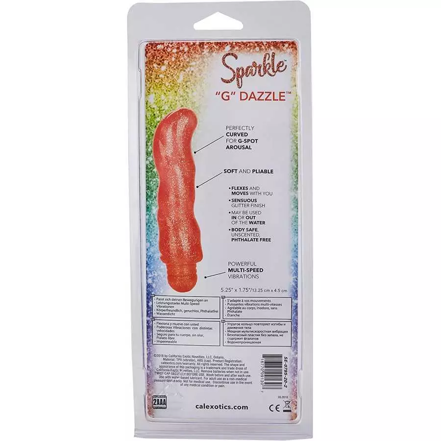 CalExotics Sparkle™"G" Dazzle™ - Orange