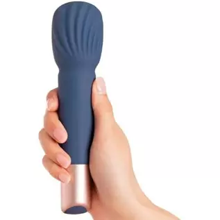 Clio Designs Inc 81819: Deia The Wand Silicone, Blue