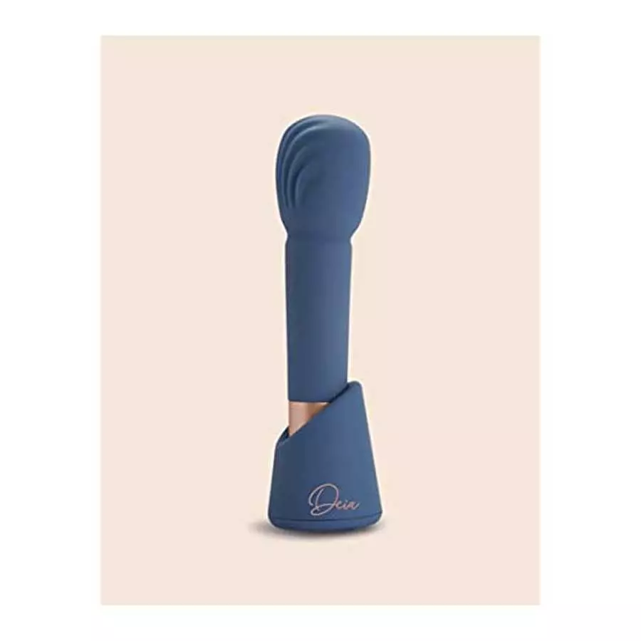 Clio Designs Inc 81819: Deia The Wand Silicone, Blue