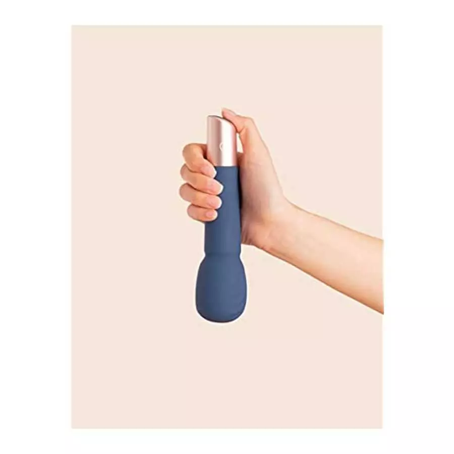 Clio Designs Inc 81819: Deia The Wand Silicone, Blue