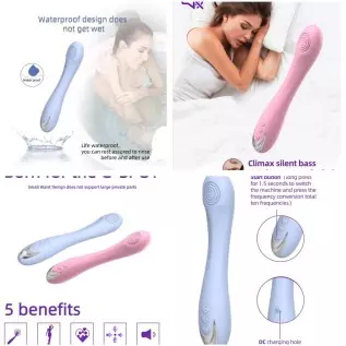 Powerful G Spot Vibrator for Deep Penetration 10 Stimulation Modes & 5 Speeds Soft Silicone Powerful Vibrating Massagers for Cli