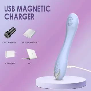 Powerful G Spot Vibrator for Deep Penetration 10 Stimulation Modes & 5 Speeds Soft Silicone Powerful Vibrating Massagers for Cli