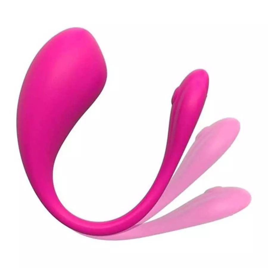 Lush 3 Pelvic Floor Trainer Workout Equipment with App Remote Control, Red