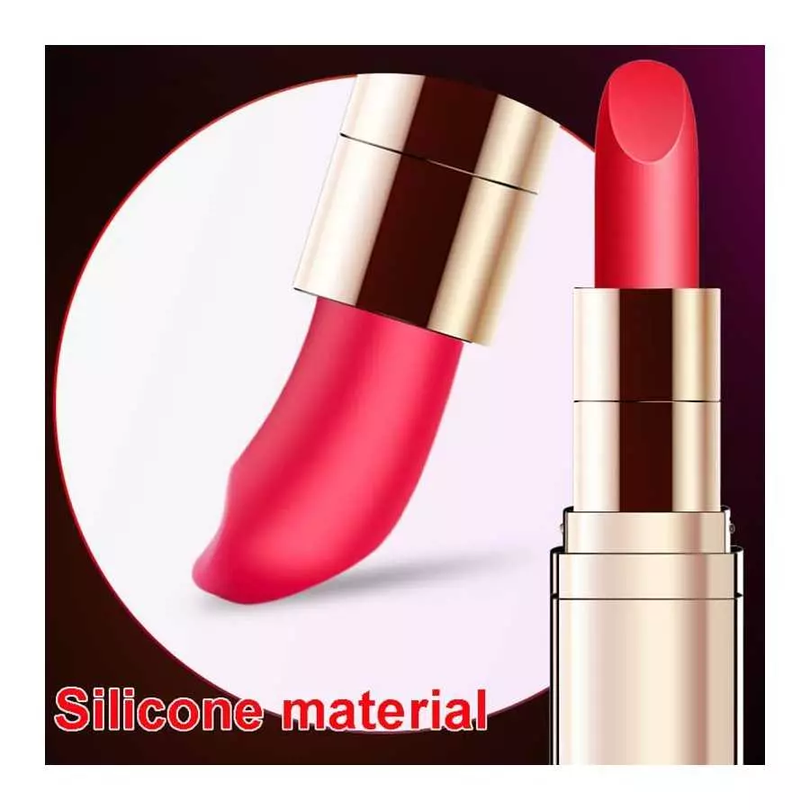 CherryBy Bullet Vibrator, Mini Vibrating Lipstick Clitoral Stimulation Toys, G Spot Vibrator Silicone Massager with 10 Vibration