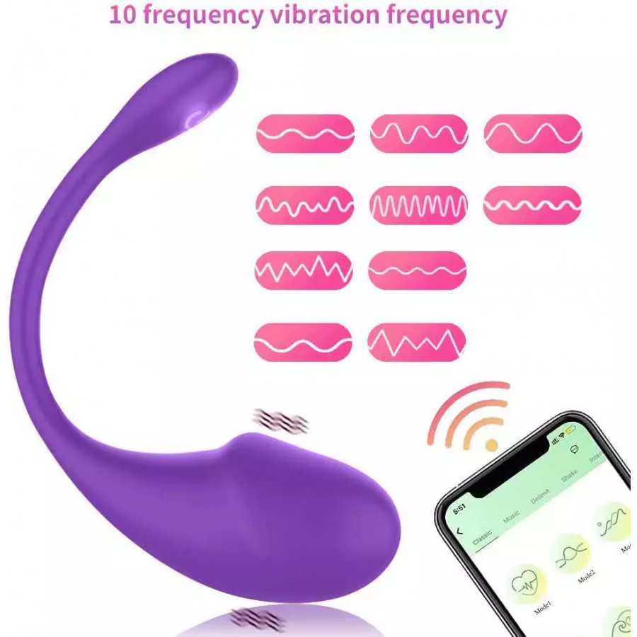 Wearable Panty G-spot Vibrator Dildo with APP Control Adult Sex Toys with 10 Vibrations for Women, Rechargeable Clit Vaginal Sti