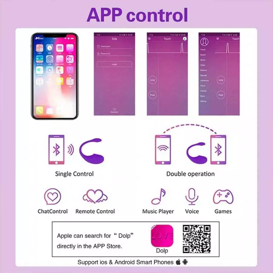 Wearable Panty G-spot Vibrator Dildo with APP Control Adult Sex Toys with 10 Vibrations for Women, Rechargeable Clit Vaginal Sti