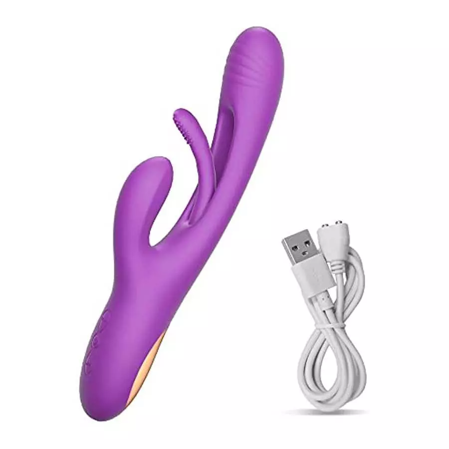 Clitoral Patting Vibrator for Women Lesbian Couple Rabbit Vaginal Stimulator Massager Powerful G Spot Vibrating Sex Toy Female M