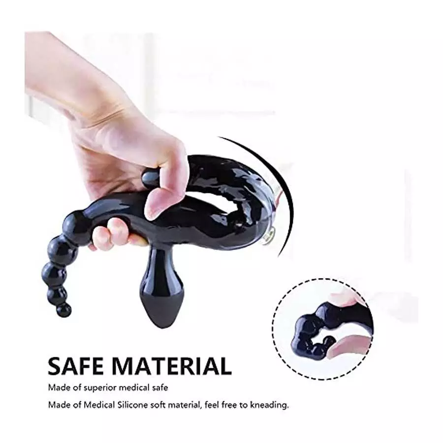 MOONA 3 in 1 10 Speeds Strapless Strapon Dildo Vibrator Female Double Vibrating G Spot Adult Sex Toys for Women Couple Anal Pros