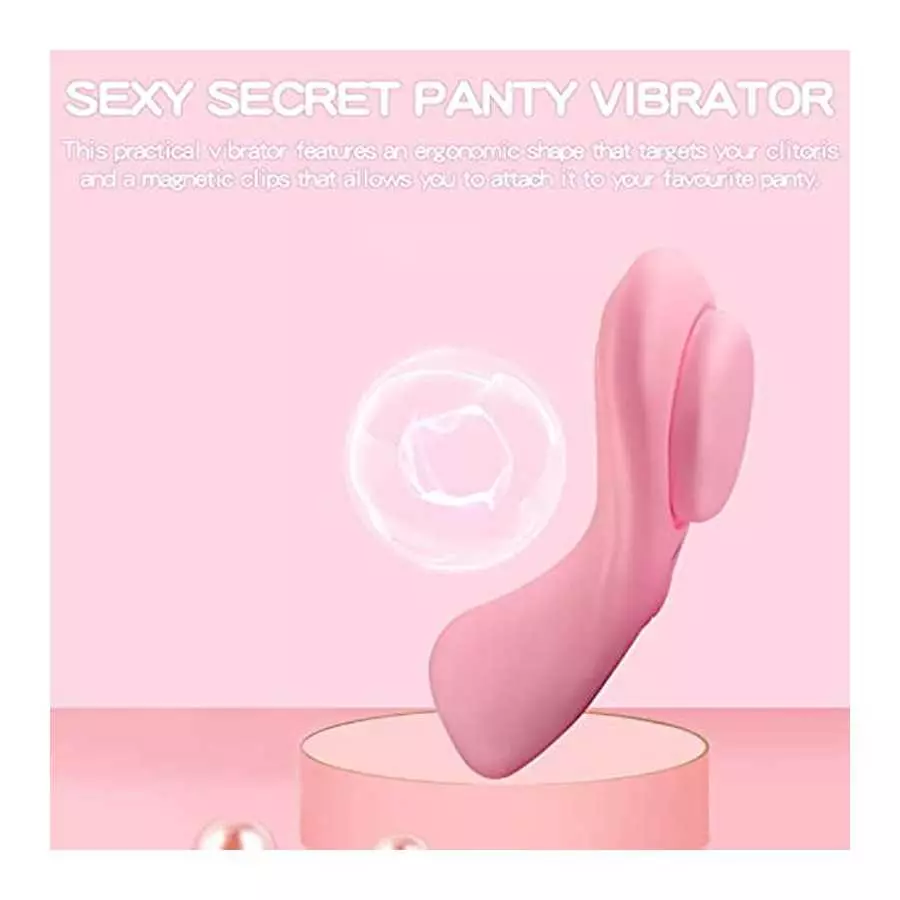 Remote Control Vibrator for Panties with Magnetic Clip, Sex Toys Butterfly Vibrators for Women with 9 Vibration Modes, Waterproo