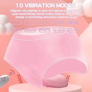 Remote Control Vibrator for Panties with Magnetic Clip, Sex Toys Butterfly Vibrators for Women with 9 Vibration Modes, Waterproo