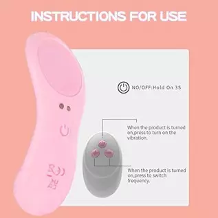 Remote Control Vibrator for Panties with Magnetic Clip, Sex Toys Butterfly Vibrators for Women with 9 Vibration Modes, Waterproo