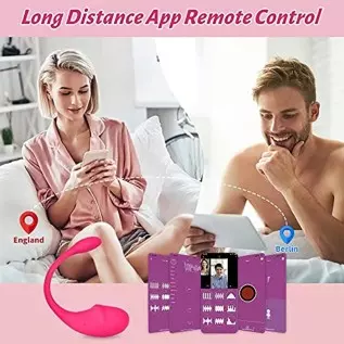 G-Spot Vibrator for Women, Long Distance Bluetooth Wearable Panties Vibrator for Couple Sex Life, Female Masturbation Tool, Pink G-Spot Vibrator for Women, Long Distance Bluetooth Wearable Panties Vibrator for Couple Sex Life, Female Masturbation Tool, Pink