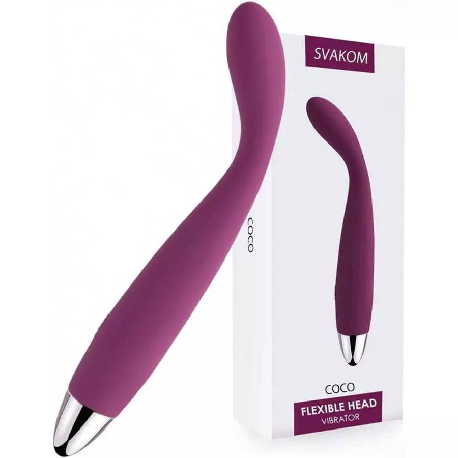 SVAKOM COCO G Spot Vibrator - 8 Seconds to Climax Finger Shaped Waterproof Vibes for Women - 5*5 Vibrations Clit Nipple Personal SVAKOM COCO G Spot Vibrator - 8 Seconds to Climax Finger Shaped Waterproof Vibes for Women - 5*5 Vibrations Clit Nipple Personal