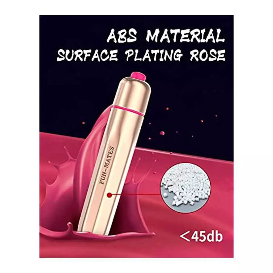 AVVOLG Bullet Vibrator Sex Toy, Precision Clitoral Stimulation, Massaging Bullet 16 Vibration Settings, Portable Waterproof Nipp