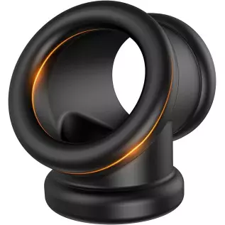 Dual Construction Cock Ring - LATUNE, Divide Cock and Ball, All-Around Silicone Penis Ring Maintaining a Thick, Firm Erection, A