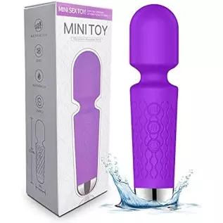 Experience Intense Clitoris Stimulation with Our Rechargeable Vibrator Wand. Personal Wand Massager is The Perfect Sex Toy for W