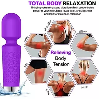 Experience Intense Clitoris Stimulation with Our Rechargeable Vibrator Wand. Personal Wand Massager is The Perfect Sex Toy for W Experience Intense Clitoris Stimulation with Our Rechargeable Vibrator Wand. Personal Wand Massager is The Perfect Sex Toy for W