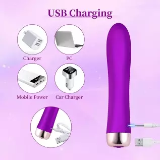 Clitoral G Spot Vibrator, Powerful Dildo Vibrators Clitoralis Stimulator with 10 Vibration Modes for Females, Rechargeable Clito Clitoral G Spot Vibrator, Powerful Dildo Vibrators Clitoralis Stimulator with 10 Vibration Modes for Females, Rechargeable Clito