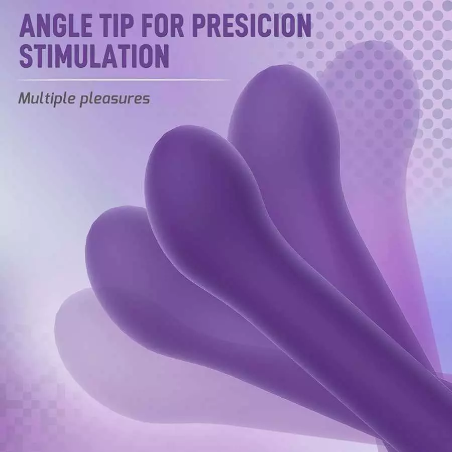 G Spot Finger Bullet Vibrator Rose Adult Sex Toy for Women, Clitoral G-Spot Stimulator with 9 Vibrations, Waterproof Clitoris Ni