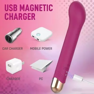 G Spot Finger Bullet Vibrator Rose Adult Sex Toy for Women, Clitoral G-Spot Stimulator with 9 Vibrations, Waterproof Clitoris Ni G Spot Finger Bullet Vibrator Rose Adult Sex Toy for Women, Clitoral G-Spot Stimulator with 9 Vibrations, Waterproof Clitoris Ni