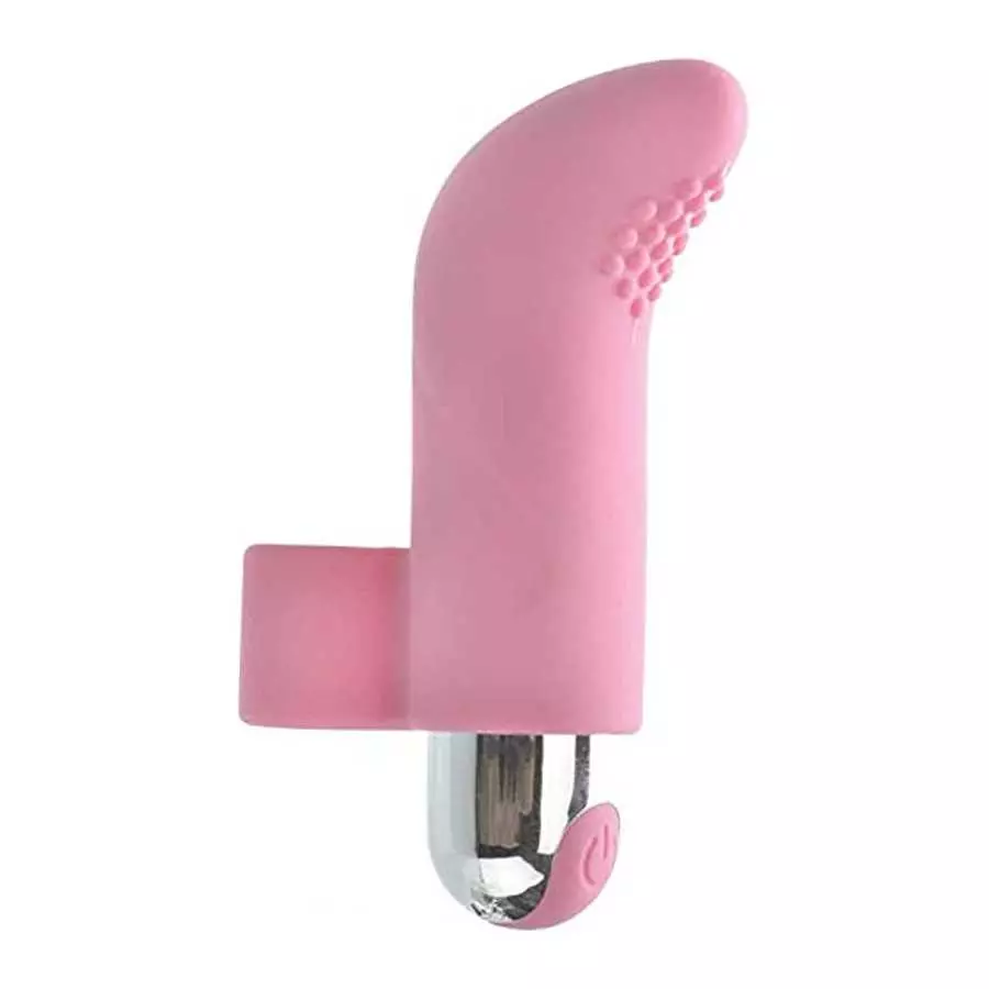 Adam & Eve Rechargeable 10-Speed Silicone Finger Vibrator, Pink | With Removable Bullet Vibrator | Waterproof and Submersible | Adam & Eve Rechargeable 10-Speed Silicone Finger Vibrator, Pink | With Removable Bullet Vibrator | Waterproof and Submersible |