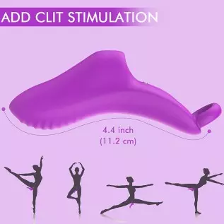 Finger Vibrator,Finger Massager Masturbator Vagina Stimulator with 9 Silicone Finger Vibrator Modes Sex Dildo Toys for G Spot Cl