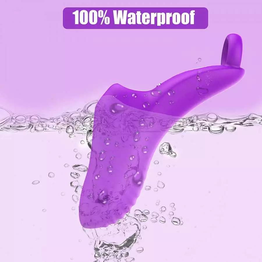 Finger Vibrator,Finger Massager Masturbator Vagina Stimulator with 9 Silicone Finger Vibrator Modes Sex Dildo Toys for G Spot Cl