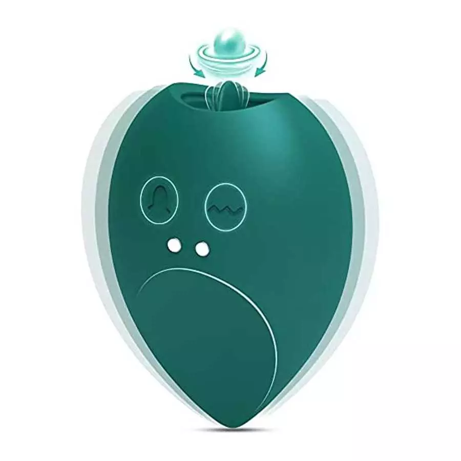 Beauty Sponge Clitoral Vibrator for Women Squirting O-rgasm, Innovative Tongue Licker Nipples Clitoris Massager with 10 Vibratin Beauty Sponge Clitoral Vibrator for Women Squirting O-rgasm, Innovative Tongue Licker Nipples Clitoris Massager with 10 Vibratin