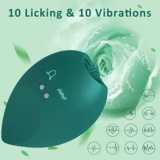 Beauty Sponge Clitoral Vibrator for Women Squirting O-rgasm, Innovative Tongue Licker Nipples Clitoris Massager with 10 Vibratin Beauty Sponge Clitoral Vibrator for Women Squirting O-rgasm, Innovative Tongue Licker Nipples Clitoris Massager with 10 Vibratin