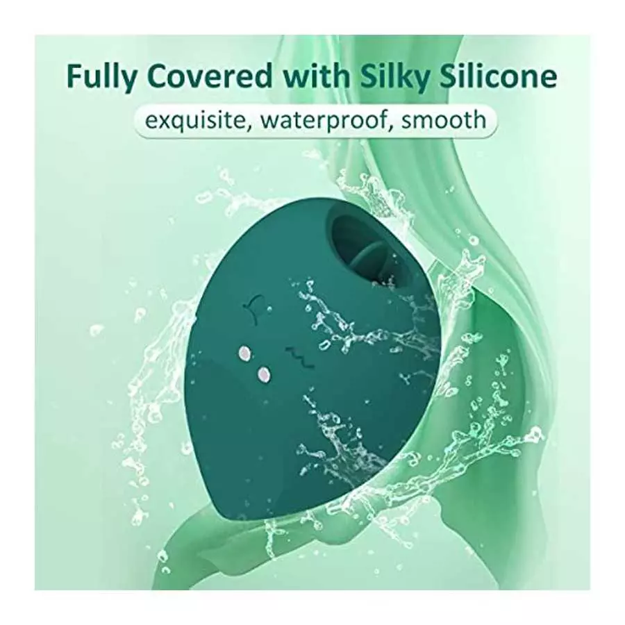 Beauty Sponge Clitoral Vibrator for Women Squirting O-rgasm, Innovative Tongue Licker Nipples Clitoris Massager with 10 Vibratin