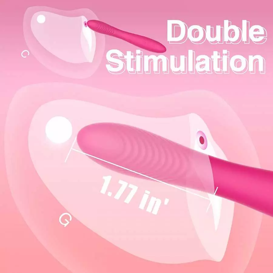 Sex Toy G Spot Vibrator for Women Clitoral Stimulation- Cafatop Sex Toys Dildo Bullet Rabbit Vibrator, Vibrating Dildos Anal Plu