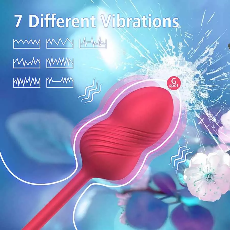 Rose Toy for Women Couple Sexual Pleasure, Clitoral Licking Bullet Vibrator with 7 Licking Modes & 7 Vibrations, G Spot Nipples 