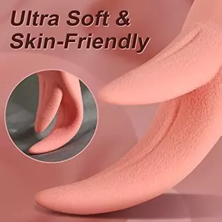 Clitoral Licking Vibrator, Realistic G-spot Nipple Stimulator with 7 Vibration Modes & Heat Function, Heating Soft Dildo Vibrato Clitoral Licking Vibrator, Realistic G-spot Nipple Stimulator with 7 Vibration Modes & Heat Function, Heating Soft Dildo Vibrato