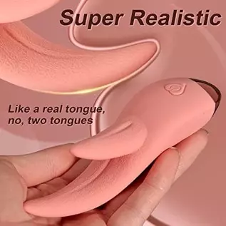 Clitoral Licking Vibrator, Realistic G-spot Nipple Stimulator with 7 Vibration Modes & Heat Function, Heating Soft Dildo Vibrato Clitoral Licking Vibrator, Realistic G-spot Nipple Stimulator with 7 Vibration Modes & Heat Function, Heating Soft Dildo Vibrato