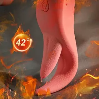 Clitoral Licking Vibrator, Realistic G-spot Nipple Stimulator with 7 Vibration Modes & Heat Function, Heating Soft Dildo Vibrato Clitoral Licking Vibrator, Realistic G-spot Nipple Stimulator with 7 Vibration Modes & Heat Function, Heating Soft Dildo Vibrato