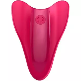 Satisfyer High Fly Finger Vibrator - 10 Vibration Programs for Stimulation of The Clitoris, Penis and Erogenous Areas - Waterpro Satisfyer High Fly Finger Vibrator - 10 Vibration Programs for Stimulation of The Clitoris, Penis and Erogenous Areas - Waterpro