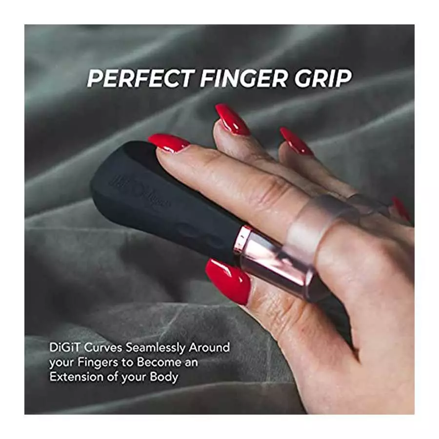 Hot Octopuss DiGiT Powerful Rechargeable Finger Bullet Vibrator Discreet Female Sex Toy Rumbling Clitoral Stimulator, Solo Partn