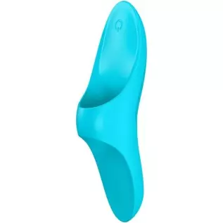 Satisfyer Teaser Finger Vibrator - 12 Vibration Programs for Stimulation of The Clitoris, Penis and Erogenous Areas - Waterproof Satisfyer Teaser Finger Vibrator - 12 Vibration Programs for Stimulation of The Clitoris, Penis and Erogenous Areas - Waterproof