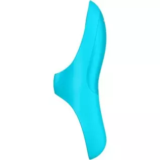 Satisfyer Teaser Finger Vibrator - 12 Vibration Programs for Stimulation of The Clitoris, Penis and Erogenous Areas - Waterproof Satisfyer Teaser Finger Vibrator - 12 Vibration Programs for Stimulation of The Clitoris, Penis and Erogenous Areas - Waterproof