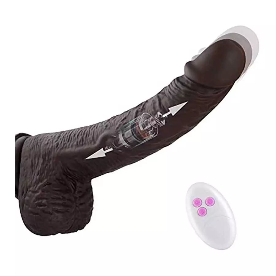 Thrusting Dildo Vibrator Sex Toys for Women, Vibrator Adult Sex Toys Realistic Vibrating Dildos with 5 Thrusting & Rotating Acti Thrusting Dildo Vibrator Sex Toys for Women, Vibrator Adult Sex Toys Realistic Vibrating Dildos with 5 Thrusting & Rotating Acti