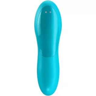 Satisfyer Teaser Finger Vibrator - 12 Vibration Programs for Stimulation of The Clitoris, Penis and Erogenous Areas - Waterproof Satisfyer Teaser Finger Vibrator - 12 Vibration Programs for Stimulation of The Clitoris, Penis and Erogenous Areas - Waterproof