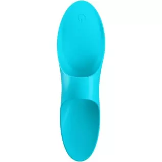 Satisfyer Teaser Finger Vibrator - 12 Vibration Programs for Stimulation of The Clitoris, Penis and Erogenous Areas - Waterproof Satisfyer Teaser Finger Vibrator - 12 Vibration Programs for Stimulation of The Clitoris, Penis and Erogenous Areas - Waterproof